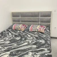 تخت دو نفره در حد نو|تخت و سرویس خواب|شیروان (خراسان), |دیوار