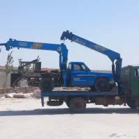 جرثقیل نیسان سبدنفربر خاور ۳تن ۷تن ۱۰تن ده چرخ۱۵تن