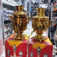 فروش ویژه سماورزغالی ۶لیتری جنس برنجی