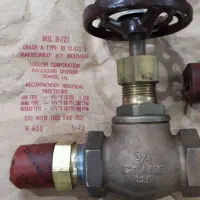 شیرفلکه بخارآمریکایی عتیقه آکبند