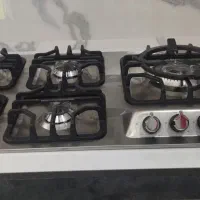 گاز شیشه واستیل ایتالیایی|اجاق گاز و لوازم برقی پختوپز|بیرجند, |دیوار