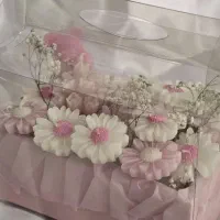 جعبه و دسته گل کادویی