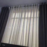 پرده پتینه شاین دار و مخمل