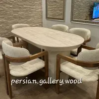 لوکسوکافه میز ناهارخوری پریا|میز و صندلی غذاخوری|تهران, سازمان آب|دیوار