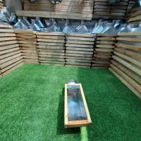 پلنیوم باکس زانویی ۴۰ * ۲۱ با قاب چوبی|کولر گازی و فن‌کوئل|اسلام‌شهر, شهرک سعیدیه|دیوار