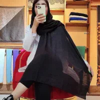 شال وال اسلپ منگوله دار در بومهن