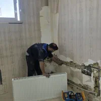 لوله کش نصب شیرالات پمپ آب توالت فرنگی رادیاتور