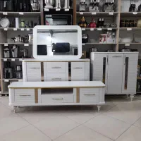 ست ۳ تکه کنسول و میز و جاکفشی کد ۲۱۱ * اثاث مارکت|بوفه، ویترین، کنسول|سیرجان, |دیوار