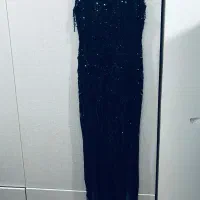 لباس مجلسی تمام کار شده مشکی|لباس|سیرجان, |دیوار