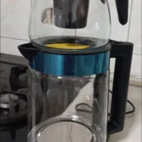 کتری چایساز پیرکس با قوری bocsh