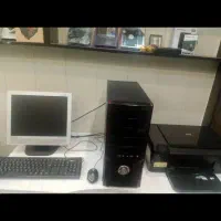 کامپیوتر کامل و چاپگر