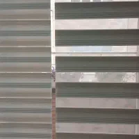 ۲ عدد پرده زبرا ۱۶۰ در ۲۸۰(هر کدام ۴.۵ متر مربع)|پرده، رانر، رومیزی|اصفهان, مهدی آباد|دیوار