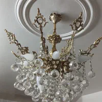 لوستر ۸شاخه برنز