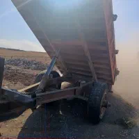 تریلی تراکتور|خودرو سنگین|میانه, |دیوار