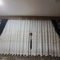 دو عدد پرده|پرده، رانر، رومیزی|ایلام, |دیوار