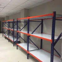 انواع قفسه فروشگاهی انباری  راک سنگین  نیمه سنگین