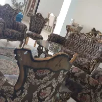 مبل و میز غذاخوری و قالی