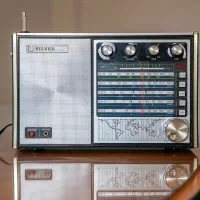 رادیو کلکسیونی و عطیقه سیلور ژاپنی