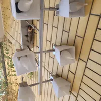 لوستر  شیش شاخه شمعی