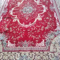 فرش 12 متری قرمز