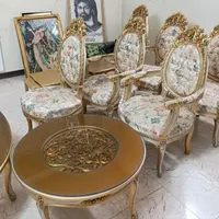 مبل سلطنتی 9 نفره|مبلمان خانگی و میز عسلی|ری, |دیوار
