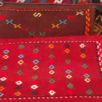 گلیم بافی تابلو فرش|گلیم، جاجیم، گبه|شیروان (خراسان), |دیوار