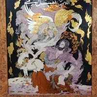 تابلوهای بسیار نفیس و زیبا کار دست منبت کاری