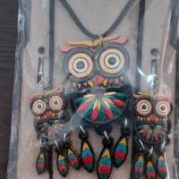 گردنبند و گوشواره چوبی|بدلیجات|کرج, گوهردشت|دیوار