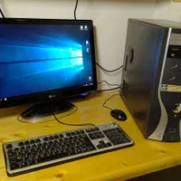 کامپیوتر PC کامل همراه با مانیتور و لوازم جانبی|رایانه رومیزی|تهران, فرحزاد|دیوار