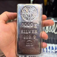 شمش نقره ندیر ترکیه عیار ۹۹۹۹