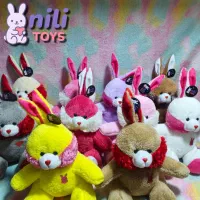 عروسک خرگوش لپ دار / تک و عمده / پولیشی