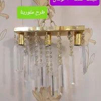 آباژورهای کنار سالنی ایستاده|چراغ خواب و آباژور|تبریز, |دیوار