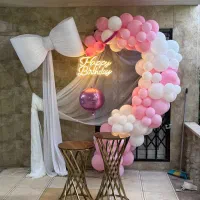 بادکنک آرایی با میز و استند ۹۰۰ تومان|خدمات پذیرایی، مراسم|ماهدشت, |دیوار