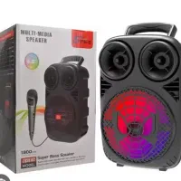 اسپیکر قابل حمل بلوتوثی فلشخور میکروفون داررقص نور|سیستم صوتی خانگی|اردبیل, |دیوار