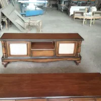 میز تلویزیون روکش بلوط