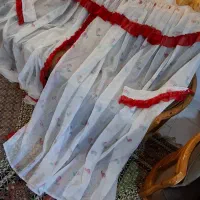 پرده آشپزخانه حریر
