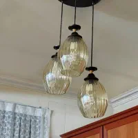 لوستر.چراغ مطالعه.چراغ گاز روشنایی|لوستر و چراغ آویز|تبریز, |دیوار