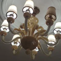 لوستر کریستال ۸ شاخه