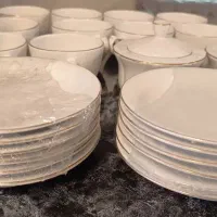 فنجان نعلبکی و شیرینی خوری لمونژ|ظروف سرو و پذیرایی|کرج, گلستان|دیوار