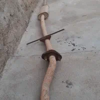 اگزوز تیبا وساینا کاملا سالم و یک عدد باربند نیسان