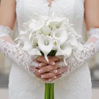 دسته گل عروس لاکچری
