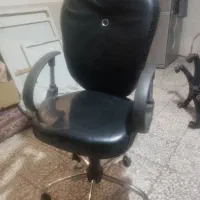 صندلی چرخ دار اداری 4عدد درحد نو