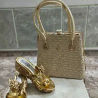 ست کیف و کفش مجلسی