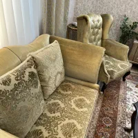 مبل راحتی مناسب جهیزیه در حدنو ترک|مبلمان خانگی و میز عسلی|مشهد, حسابی جنوبی (شهرک غرب)|دیوار