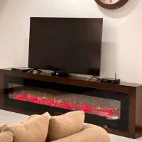 شومینه برقی میزتلویزیون|بخاری، هیتر، شومینه|تهران, استخر|دیوار