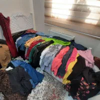 شومیزبلوزلباس زنانه پالتوکاپشن شلوارسارافون مانتو