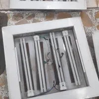 لامپ مهتابی شبکه ای در حد نو|لامپ و چراغ|فومن, |دیوار