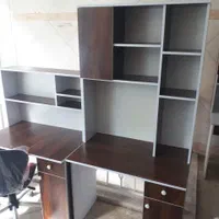 میز تحریر کتابخانه دار فانتزی|میز تحریر و کامپیوتر|قم, زاویه|دیوار