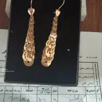گوشواره طلا بدون اجرت و مالیات با فاکتور رسمی