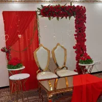 گل آرایی بادکنک آرایی کف استیج|خدمات پذیرایی، مراسم|اردبیل, |دیوار